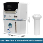 Ai Qua 12 L RO + UV + UF + TDS Control + Alkaline + Copper + UV in Tank (White) - Image 6
