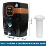 Vista Pro 12 L RO + UV + UF + TDS Control + Alkaline + Copper + UV in Tank (Black) - Image 5
