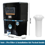 Nova Digi Black 12 L RO + UV + UF + TDS Control + Alkaline + Copper + UV in Tank - Image 5