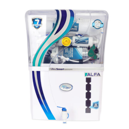 Alfa Mineral White 12 L RO + UV + UF + TDS Control + Mineral + UV in Tank
